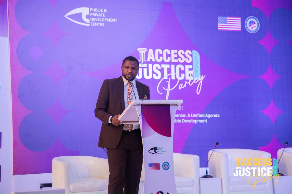 PPDC_ng's tweet image. Meet our esteemed moderator at the A2J Parley’25, Manasseh Akpa

#A2JParley2025 
#Access2Justice 
#PPDC 
#LeadershipInAction