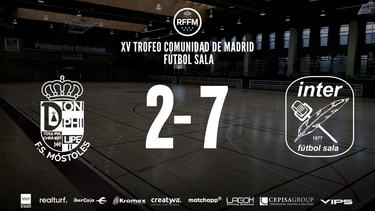 RFFM_FutbolSala's tweet image. 🆕 Ya tenéis en #RFFMPLAY rffmplay.es 

➡️La primera S E M I F I N A L del XV Trofeo Comunidad de Madrid Fútbol Sala Masculino

@deportecmadrid 

Os dejamos el enlace⤵️
🔗rffmplay.es/videos/detail/…