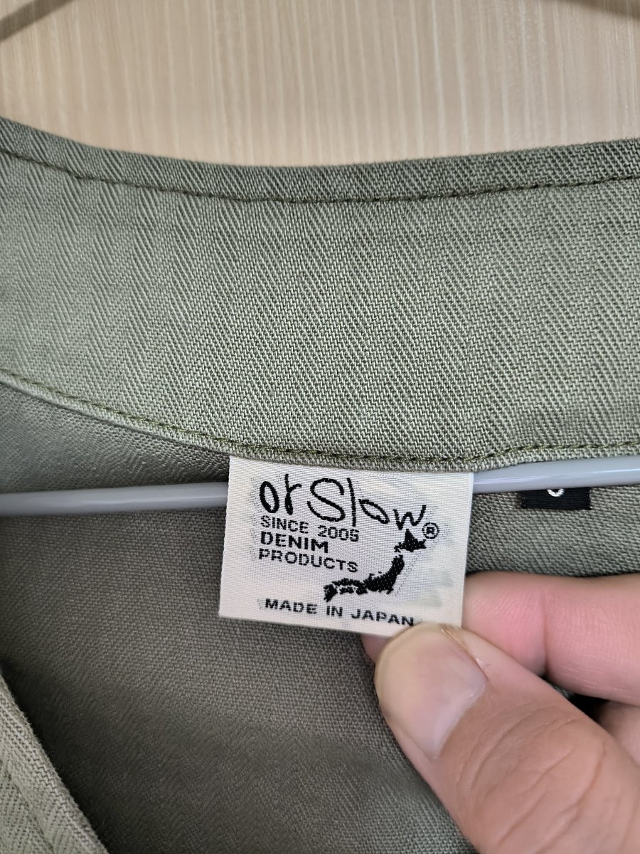 ymfresearch8739's tweet image. オアスロウが好き。特にライトアウターは複数枚持ってる。アメリカのミリタリー、ワークなんかも実物は着にくさがあるけど、ありきたりなリプロダクトだと格好良くない。程よくモダンだけど作り込みは本格的といったバランスが自分の性に合うんだと思います。
#オアスロウ
#デニム