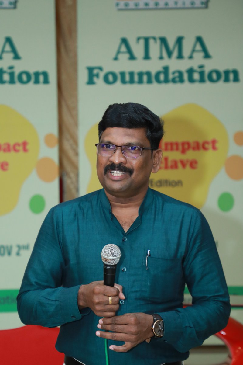 We were privileged to host Sri Kalesh K, Founder – Bispage Communications, during the ATMA Social Impact Conclave – Second Edition.
He led an insightful session on “Enhancing Digital Presence.”
Thank you, Sri Kalesh K, for an engaging and enlightening session!