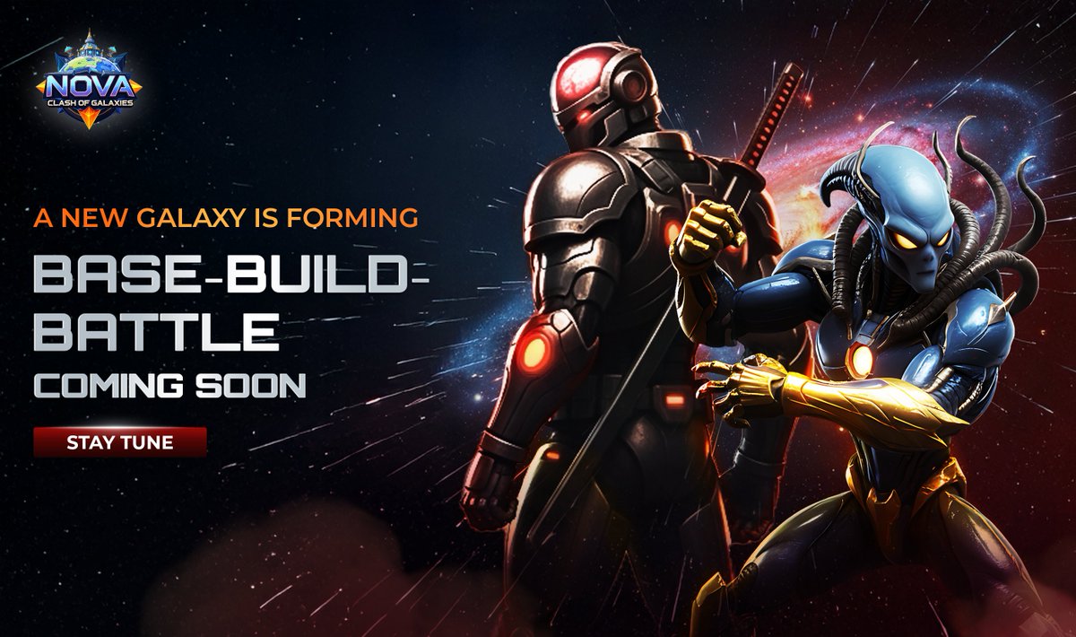 A new galaxy is on the horizon 🌌

Commanders, get ready to Base • Build • Battle 💥

Something epic is coming soon. It’s changing the way we game 🎮