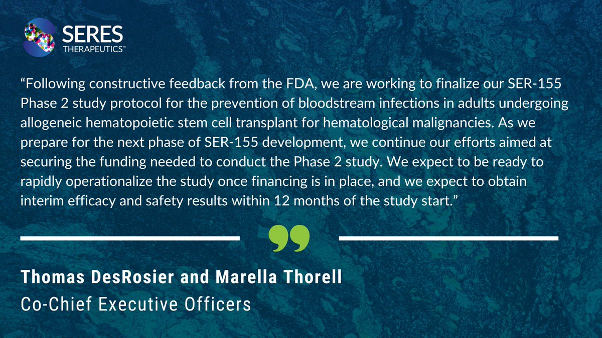 Seres Therapeutics tweet media