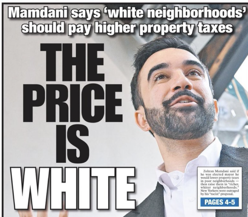 Bro, mamdani vill hækka skatta á hvítt fólk útfrá kynþætti...samstaðan og geðveikin sem ALÞJÓÐLEGA hvíta samfélagið er að fara í er á leveli sem mun triggera snorra más í kvíðageðrof. Shit sem myndi láta brynjar barka segja „þetta er of mikið, plz ek gera þetta“😹