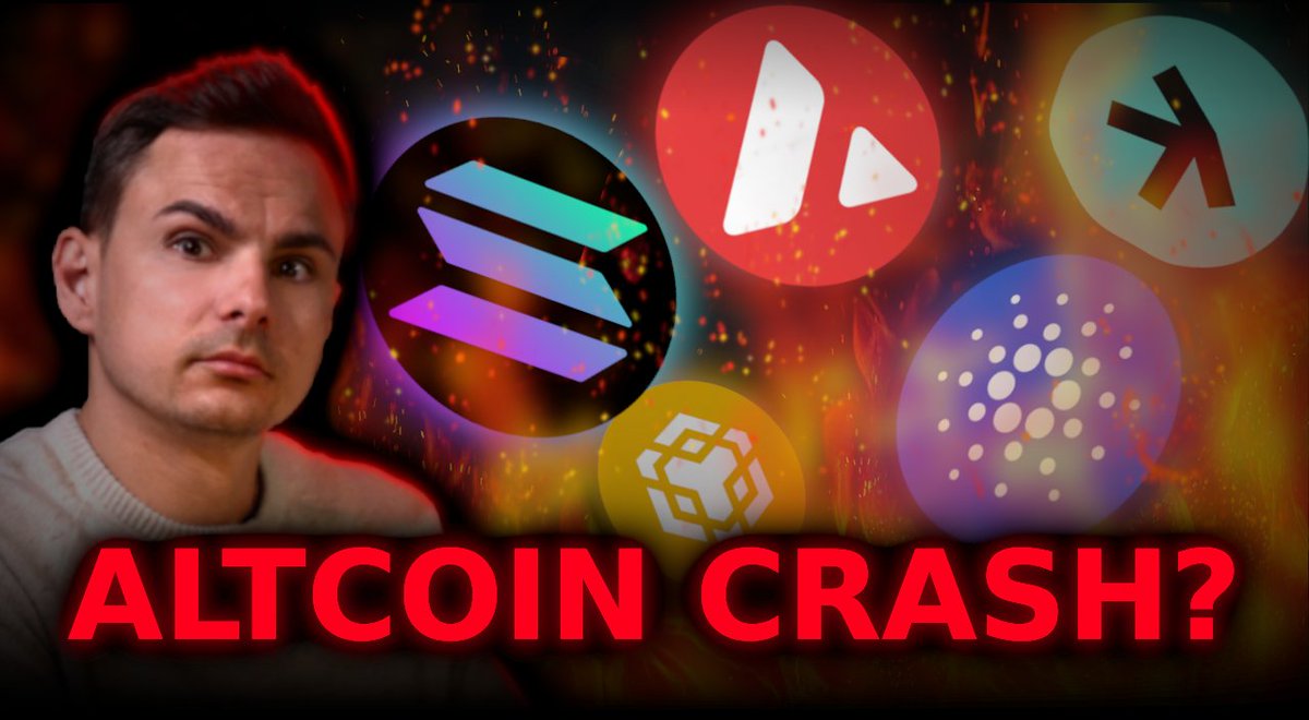 Krisen-Update!

#Altcoins werden vom #Bitcoin mitgezogen und fallen weiter. Beginnt jetzt der Bärenmarkt?

Um 14:00 Uhr gibt's die Daten für die aktuelle Situation:

👉youtu.be/SKkbPQpvQSs

🚀🚀🚀