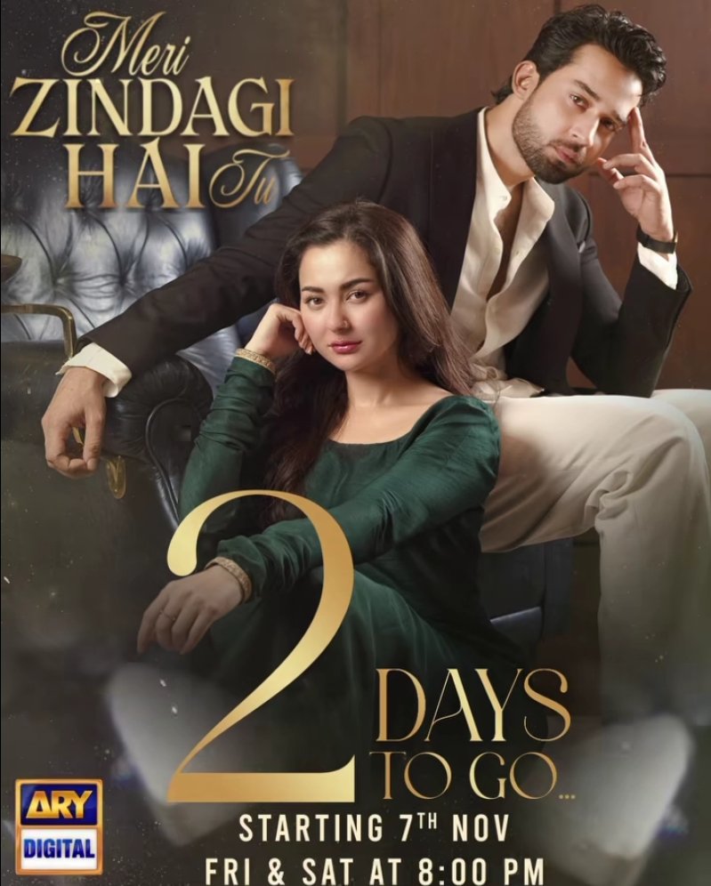 myself_imomo's tweet photo. Their poster chemistry is not normal enough ❤️‍🔥🫠... they’re just serving art🤌🏻 Bilal &amp; Hania's visuals are too powerful, too magnetic. The energy is unreal. 💫 #BilalAbbasKhan #HaniaAmir #merizindagihaitu https://t.co/4BAFEUcJkM