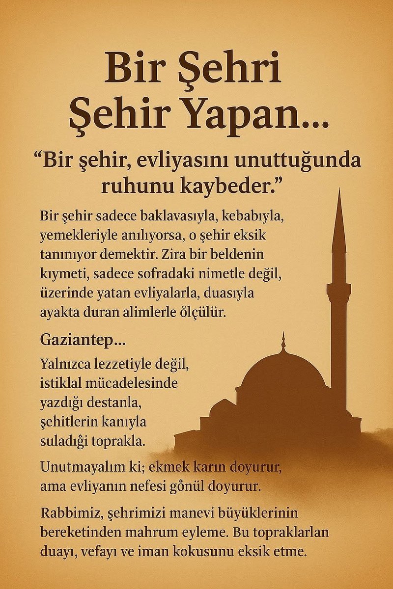 Gaziantep Evliyaları-Facebook