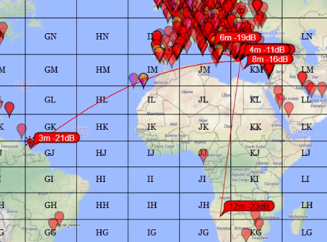 sv1nzx's tweet photo. 8R1TM and 9U1RU for two ATNO and on #6m #magicband after a M7.4 flare. I will take it :) #dx #hamradio #VHFDX https://t.co/TFn3qwM3Ih