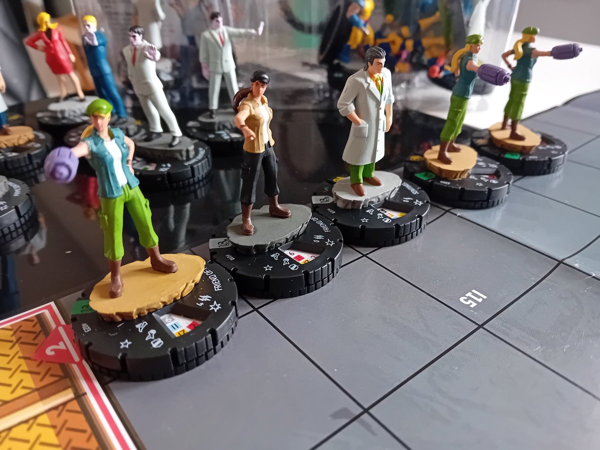 MarkLegend007's tweet image. Game 73 #heroclix Recreating Friends of Humanity vs Storm, Bishop &amp;amp; Cyclops from ep1 of #XMen97 
Team X swept thru; no chance for reinforcements.