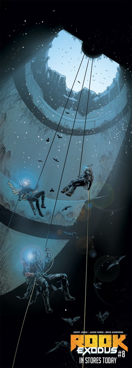 JasonFabok's tweet image. Rook: Exodus issue 8 out today! Support your local comic shop and pick up a copy.   Lots of spiders in this one!  From @GhostMachinePro and @ImageComics
