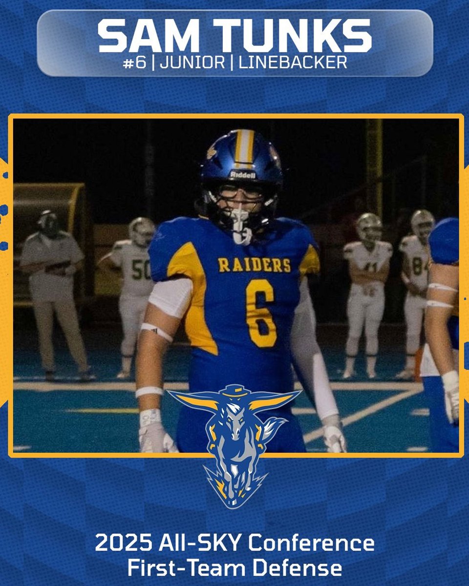 WEHSfootball1's tweet image. Congratulations to @TunksSam and @AzarriousD40537 for their selections to the All-SKY Conference Defensive Teams!
