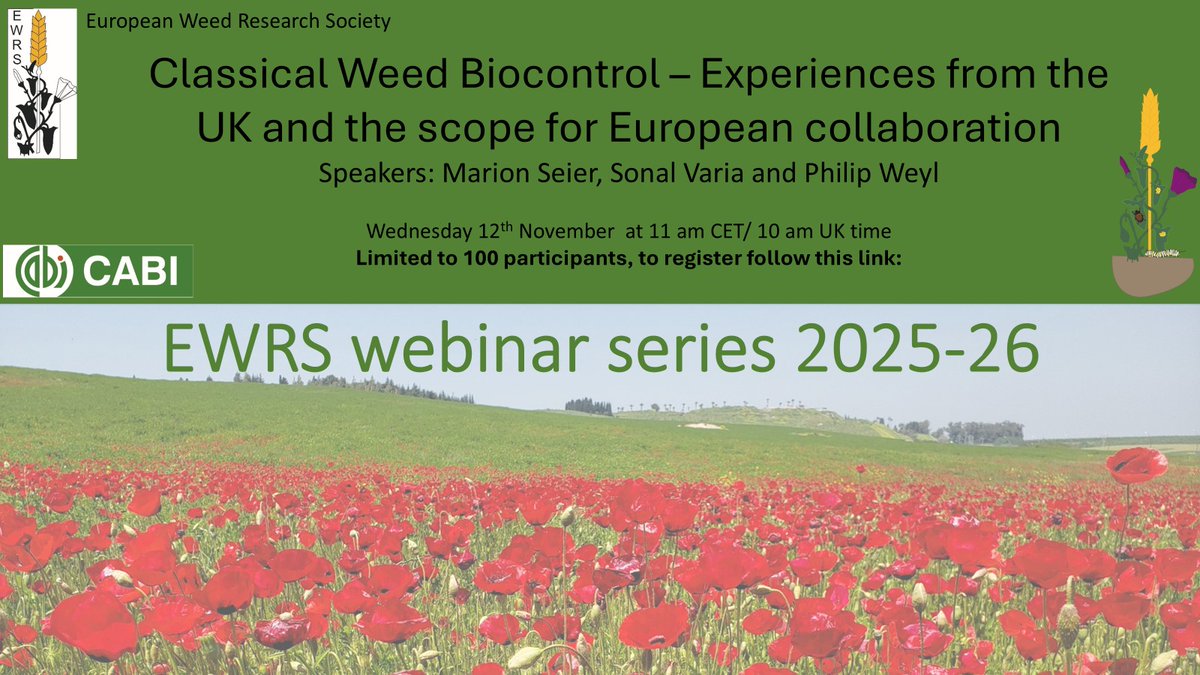EWRS European Weed Research Society tweet media
