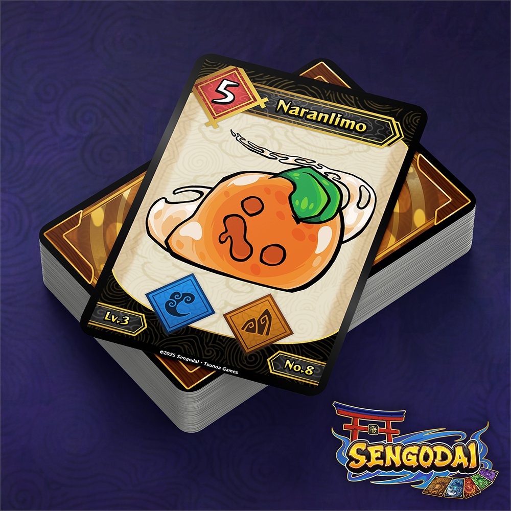 Smooth as jelly and sweet as an orange 🍊

They may be slow, but don't underestimate their powerful leaps! 🍮

Get his card in Sengodai, coming soon! ⛩️🃏

#indiegame #indiedev #gamedev #gaming #indiegames