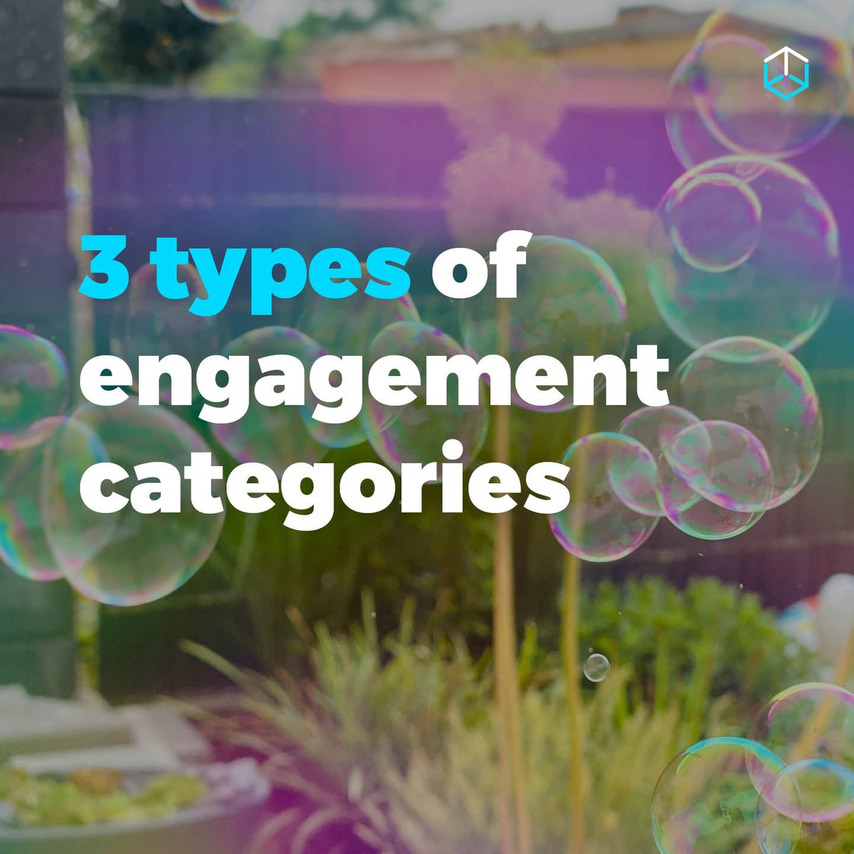 #SocialMediaEngagement is any interaction between a user (your audience) and your content. Not all engagement is created equal, and each channel has their own metrics that are important to understand to tell the right story. <a href="/GageGrammer/">Gage Grammer🫧</a> takes us through the three different types