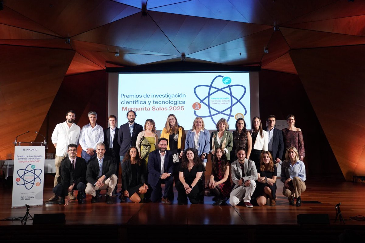 🏆 ¡La investigación complutense brilla en los Premios Margarita Salas 2025 del #AyuntamientodeMadrid!

Tres jóvenes investigadores de #LaComplutense han sido reconocidos por el ayuntamiento de Madrid por la excelencia de sus #tesisdoctorales 👏

🔹 Saúl Utrera Barrios, primer