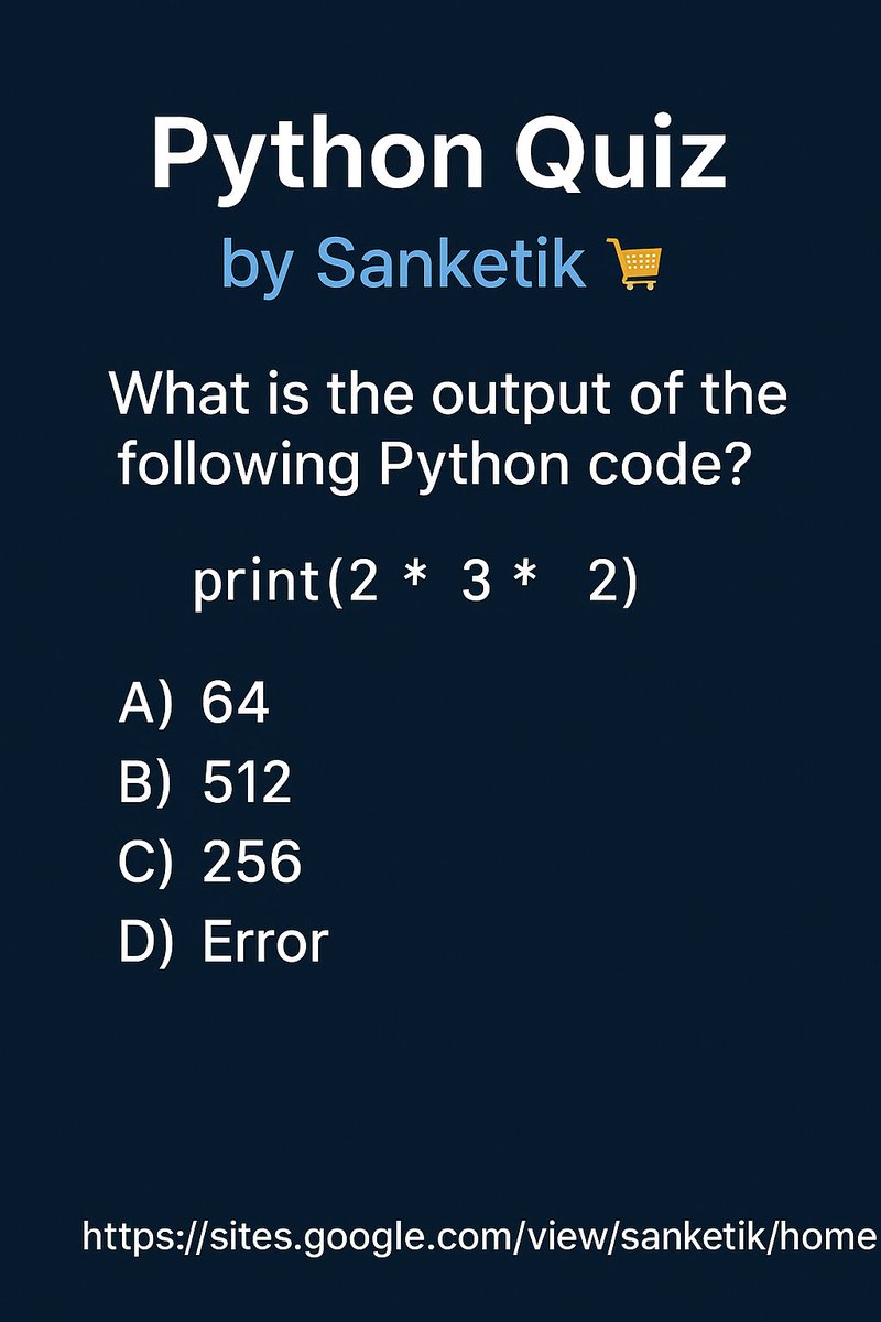 freshlibrary's tweet image. #pythonclass
youtu.be/Y_07HLoi77o?si…