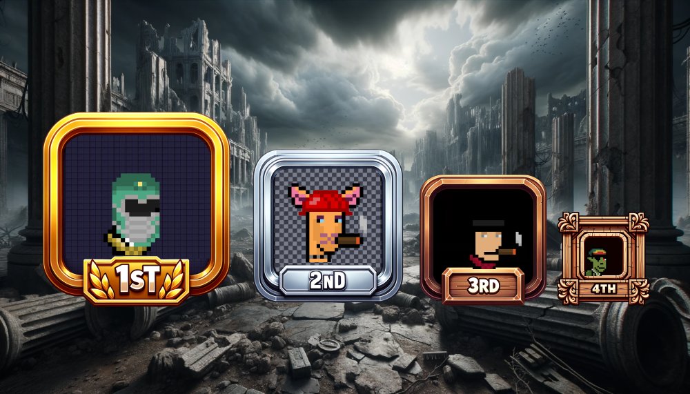 ⚔ Shillverse Arena Results ⚔

 Fighters: 8
 Rounds: 3
 Fights: 7
 1st Punk #1361 - 40 $ROOT
 2nd <a href="/VP4TechLife/">Chris</a> #471 - 30 $ROOT
 3rd <a href="/dannypapcrypto/">Dibz1996🥷🚀🌕</a> #1207 - 15 $ROOT
 4th <a href="/umdTerpfan/">Eldon</a> #11611 - 15 $ROOT

 #TheShillverse