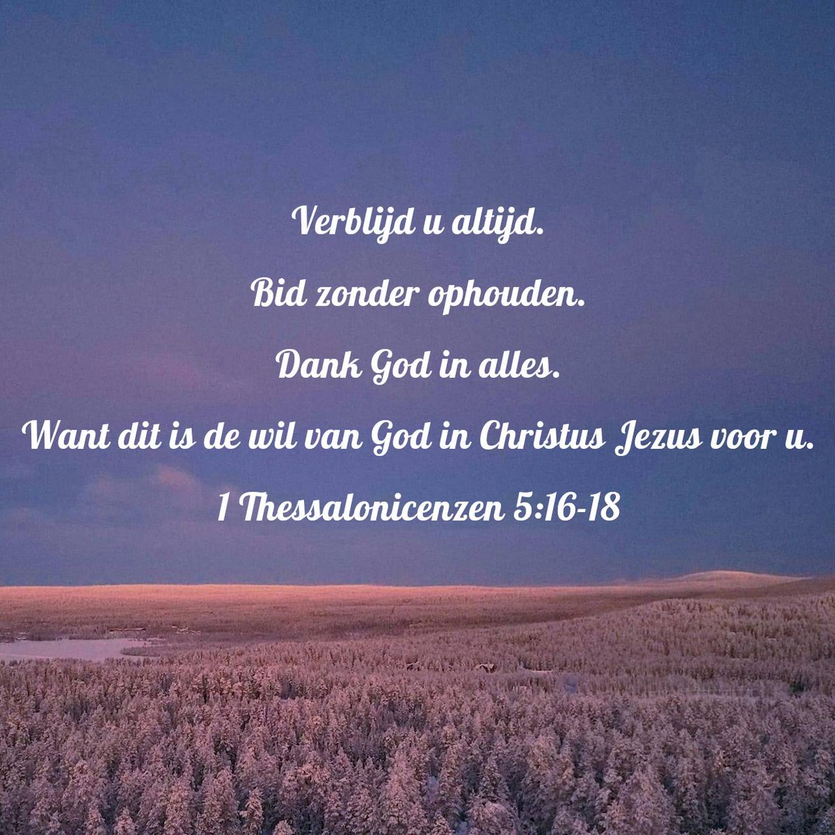 Een bid- en dankdag voor alles en voor ieder moment.