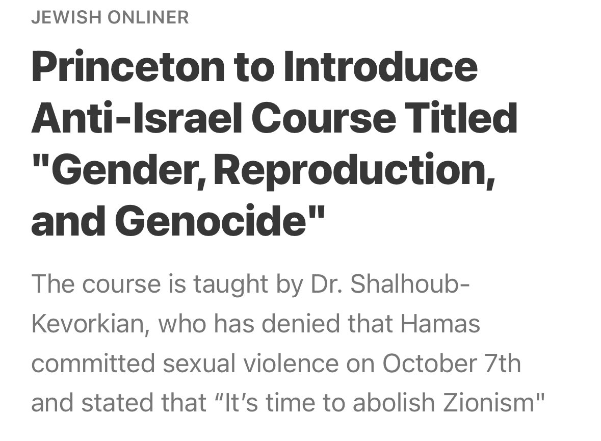 Everyone: Jews really need to stop talking about antisemitism all the time!

American elite universities: