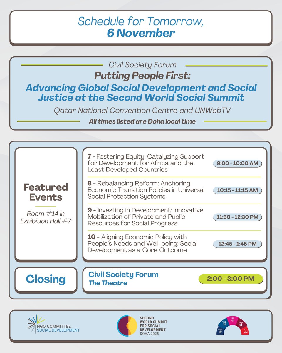 NGO Committee for Social Development tweet media