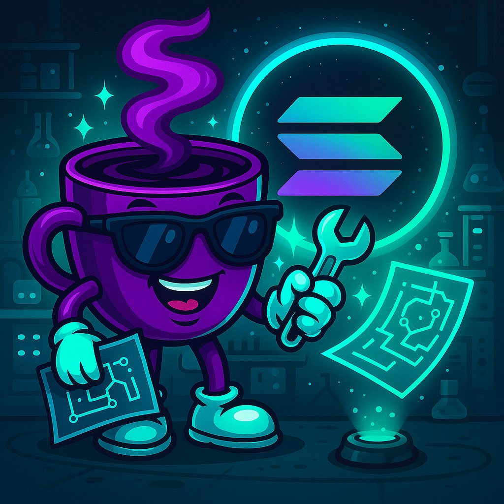 Theteaapp0's tweet image. 🧠 Code. Deploy. Scale. Repeat.

That’s the Solana builder rhythm — no lag, no excuses ⚙️
65K TPS isn’t a flex — it’s a playground for innovation 🪄
The next big narrative won’t be talked about.
It’ll be built right here on Solana.
☕ #TeaGuard #Solana #DevLife #CryptoBuilders