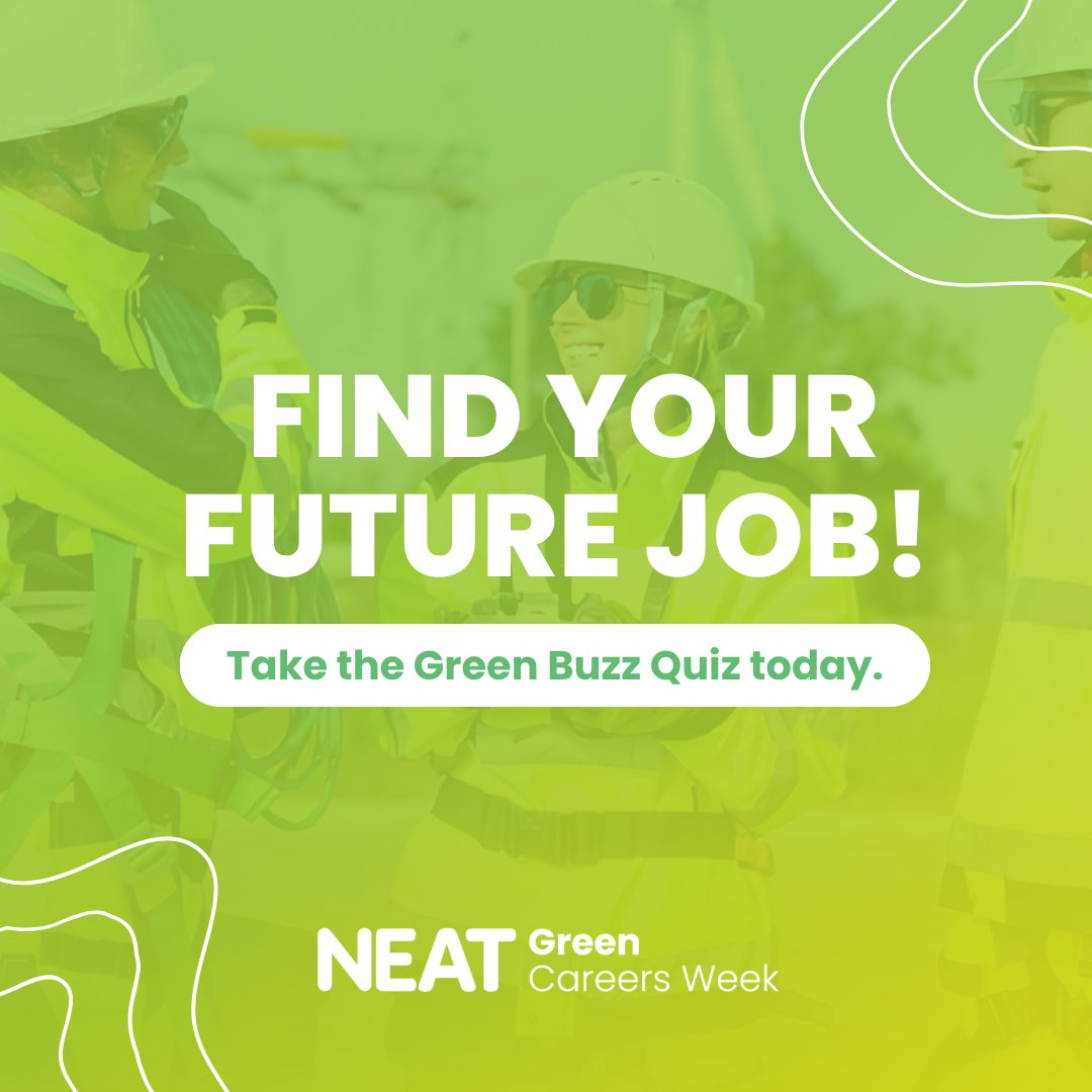 centralwalkerce's tweet image. Take the Green Buzz Quiz and discover your future green job! nationalcareersweek.com/green-buzz/ #NEATGreenCareersWeek #GreenBuzz