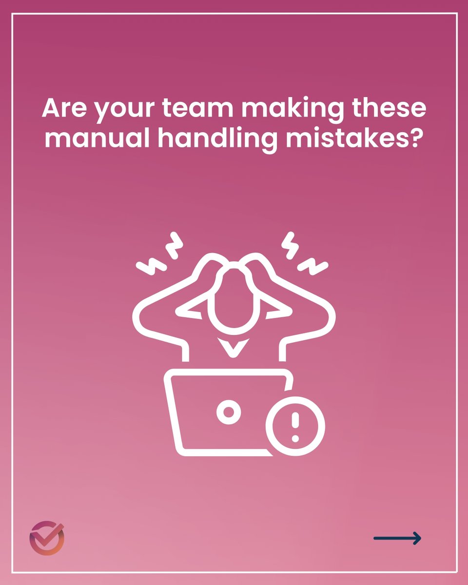 SVC_Solutions's tweet image. Manual handling mistakes cause injuries and downtime.

Show the wrong vs right way and explain why it matters 💪 

Small changes, big impact. 

#WorkplaceSafety #TrainingTips #HealthAndSafety
