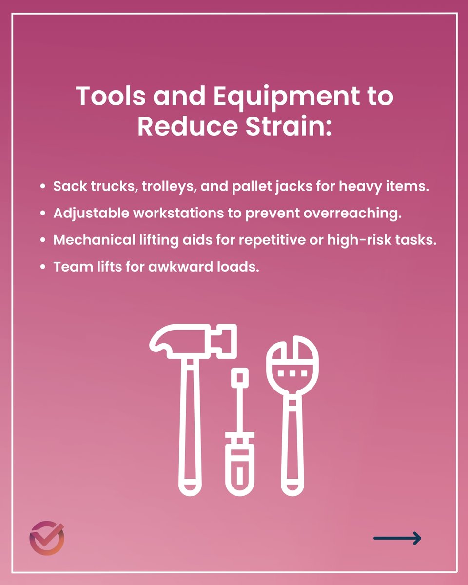 SVC_Solutions's tweet image. Manual handling mistakes cause injuries and downtime.

Show the wrong vs right way and explain why it matters 💪 

Small changes, big impact. 

#WorkplaceSafety #TrainingTips #HealthAndSafety