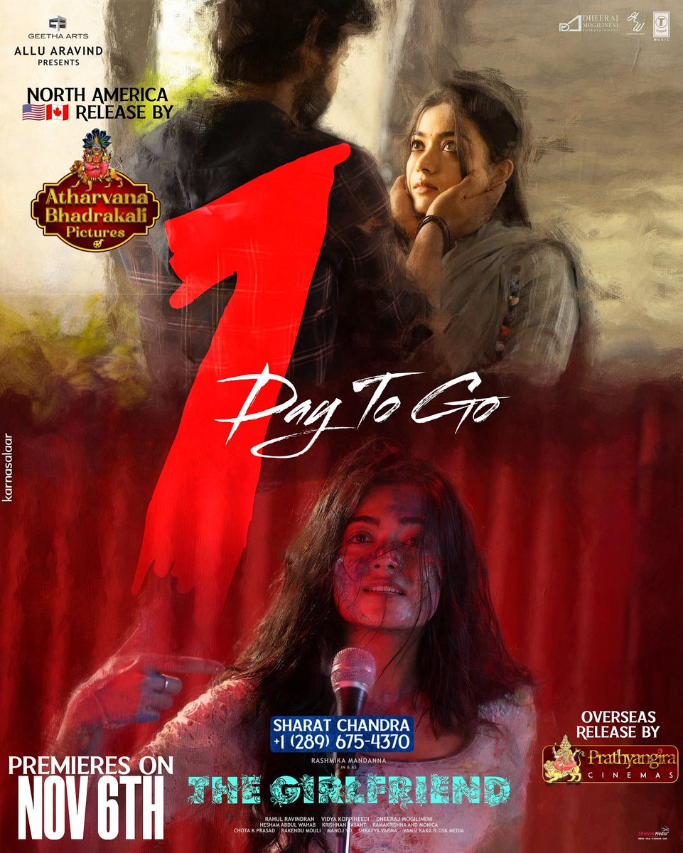 FilmyBowl's tweet image. Legendary producer #AlluAravind garu expresses his huge confidence on #TheGirlFriend and mentions that all the reviewers would find it hard to give less rating as the film came out so well!

#TheGirlFriend premiers tomorrow in North America - release by…