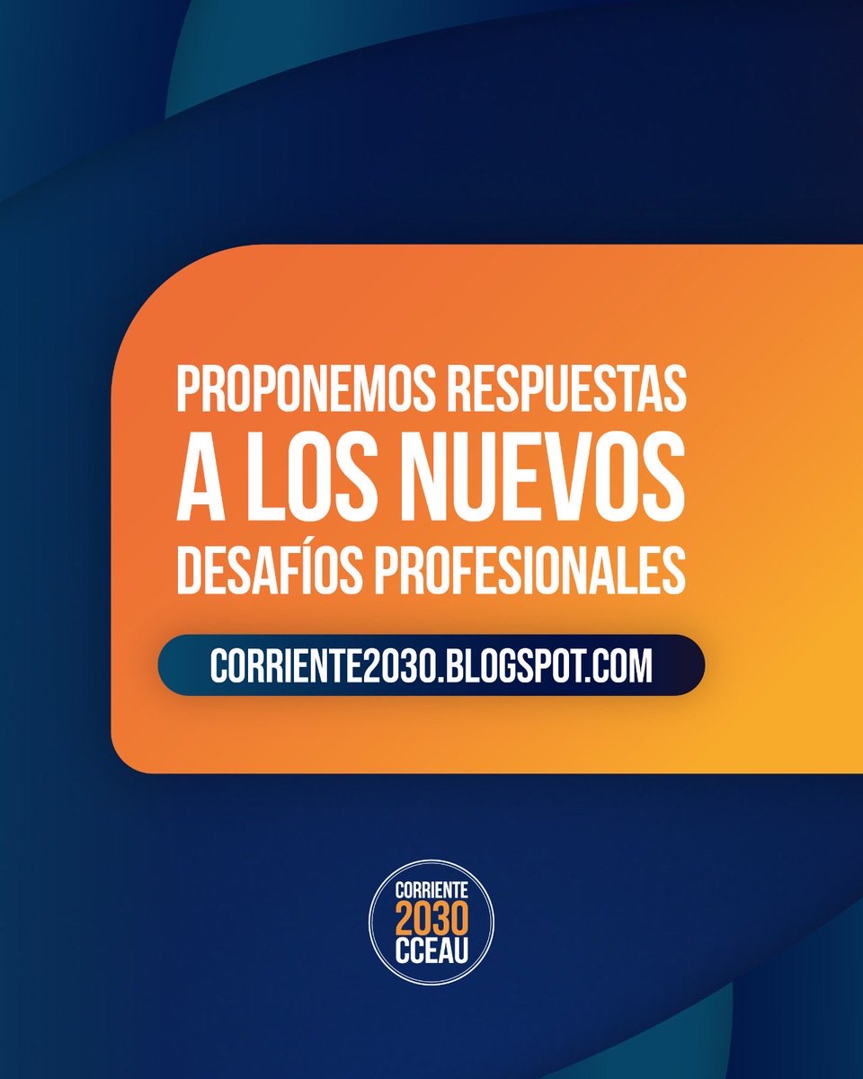 Corriente 2030 tweet media