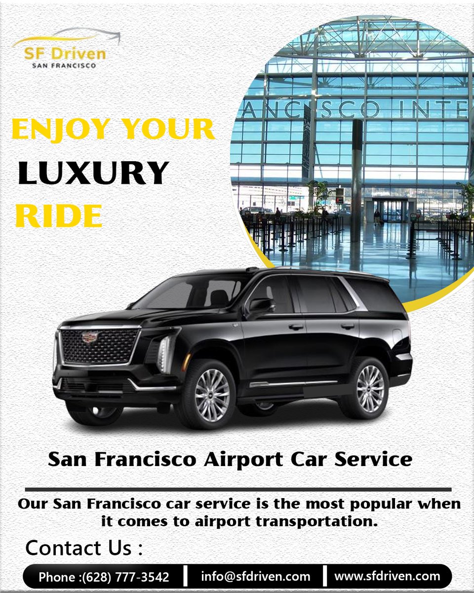 sfdriven1's tweet image. SF Driven will gladly take care of your ride. When you book our San Francisco airport car service, it means you will arrive safely and on time while also enjoying a first-rate San Francisco car service.
View more here &amp;gt;&amp;gt; sfdriven.com/services/san-f… 
#AirportService #LuxuryTravel