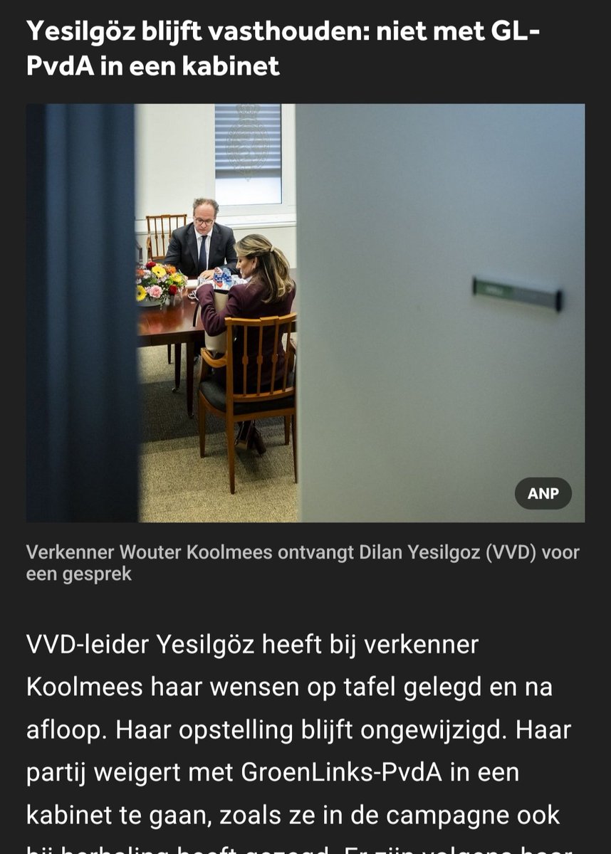 Misschien moet iemand de #VVD uit de Haagse ballenbak halen, als #Yesilguz met niemand wil spelen