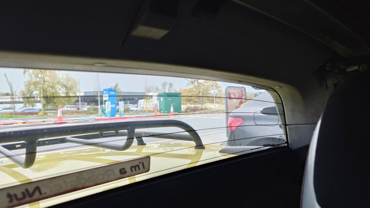 milligoon's tweet image. Finally the local Shell station is putting some chargers in, 300 KW ones at that too. 👍