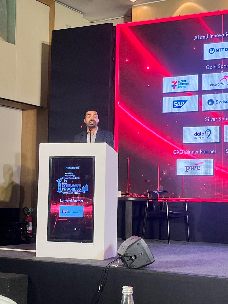 nasscom_member_'s tweet photo. Didin from @nasscom, delivered the vote of thanks, marking a successful close to Day 1 in Mumbai — as #NTC2025 now moves forward to its next city.

🌐 10 Cities | 📅 5–25 Nov
🔗 https://t.co/58crMIzMq8

#nasscom #nasscomtechnologyconfluence #intelligentprogress https://t.co/UyQWxz3mls