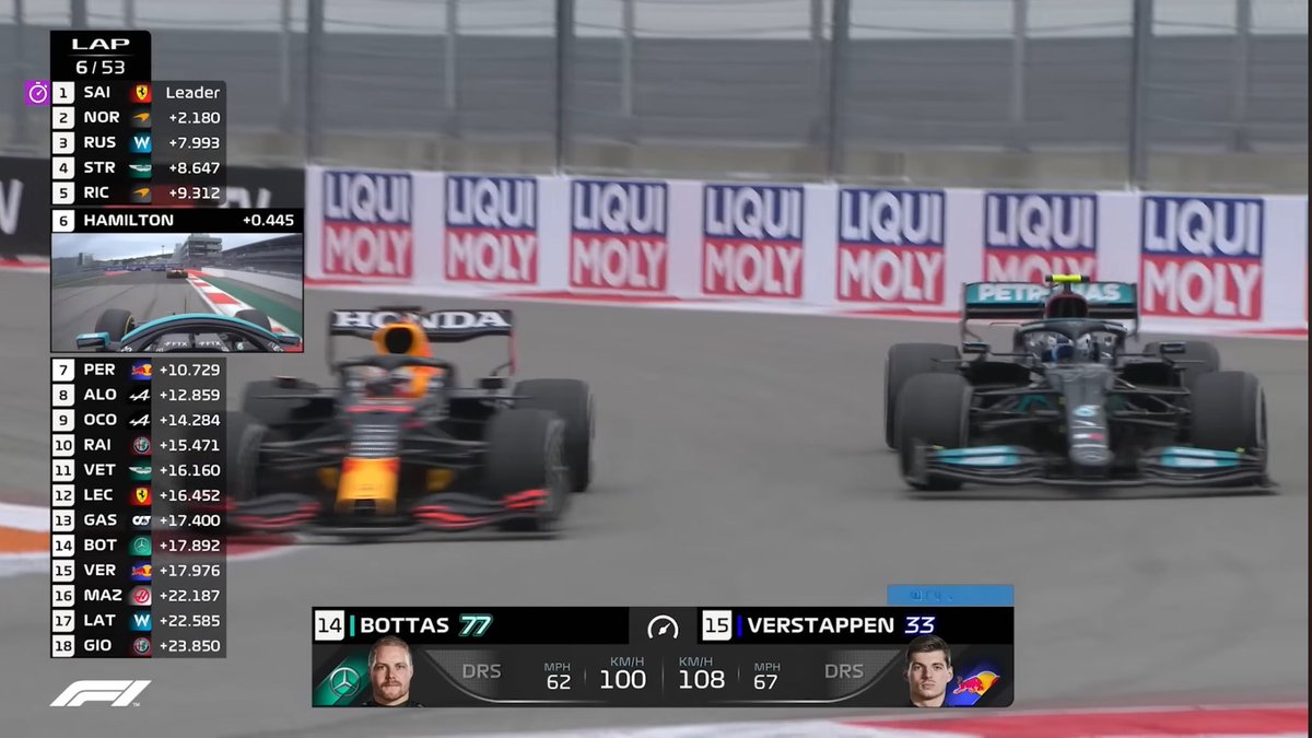 Streets won’t forget when Mercedes purposefully started Bottas at the back of the grid to hold up Verstappen just for him to get past by lap 6