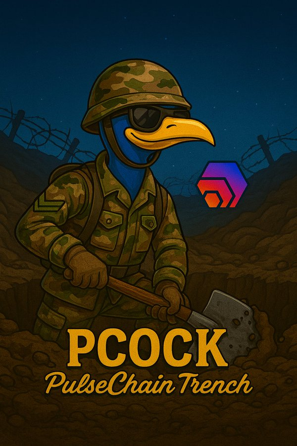 TheWislak's tweet photo. I'm going back to the old trenches
Time for a #pulschain https://t.co/uPBPvM9UPV