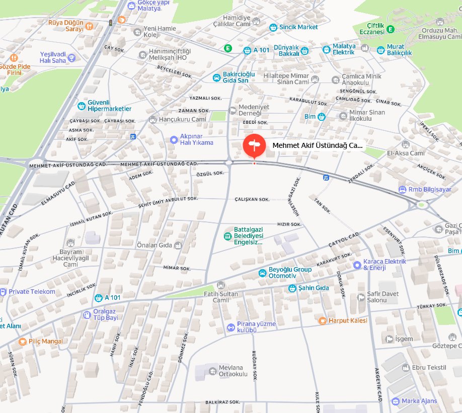 𝐌𝐄𝐇𝐌𝐄𝐓 𝐀𝐊𝐈̇𝐅 𝐔̈𝐒𝐓𝐔̈𝐍𝐃𝐀𝐆̆ 𝐁𝐔𝐋𝐕𝐀𝐑𝐈 🛣

Malatya Büyükşehir Belediyesi, Battalgazi mahallesinde yer alan bulvara TVF Başkanı <a href="/makifustundag/">Mehmet Akif Üstündağ</a>'ın ismini verdi.