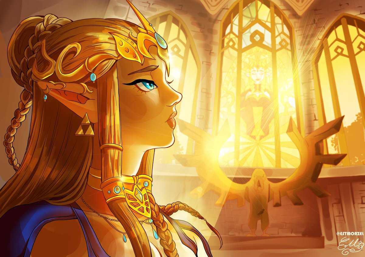 Benediction through the stained glass 🌠

My original Zelda 

#zelda #oc #LegendOfZelda #fanart #myart