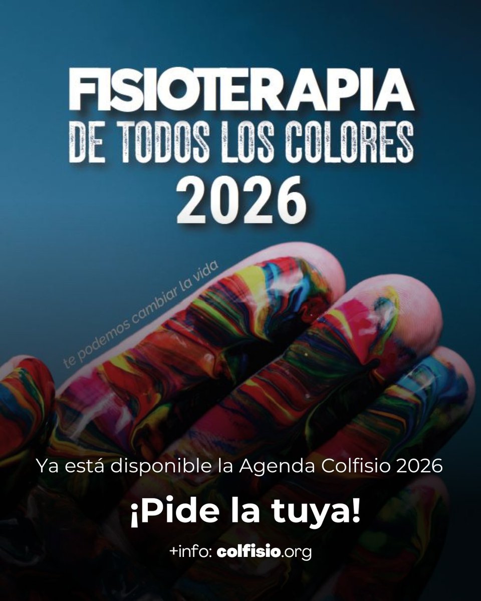 ¡Ya está disponible la Agenda Colfisio 2026!

📆 El plazo de solicitud finaliza el 15 de marzo de 2026, se enviará una agenda por colegiado a la dirección indicada en el formulario

👇 Entra en nuestra web y solicita la tuya
colfisio.org/new/6909bff5c5…
#colfisio #fisioterapia #icpfa