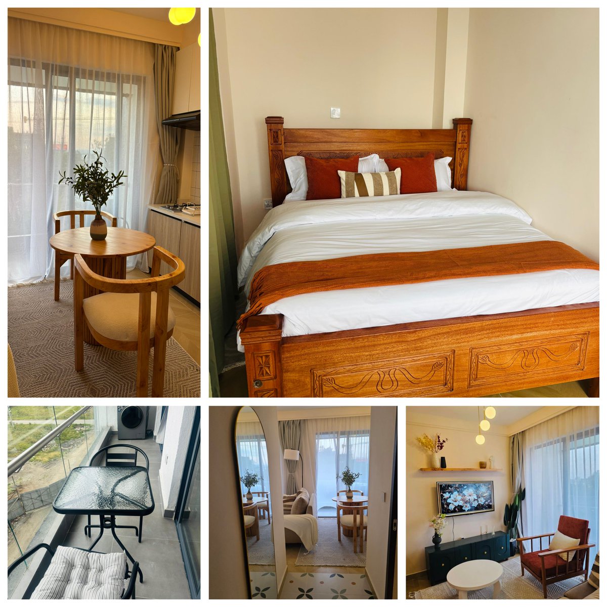 Artesano - Cozy Studio Getaway in
Syokimau
Experience comfort and convenience in this fully
furnished studio apartment just minutes from
JKIA. Perfect for both short and long stays,
Artesano blends
homely feel all in a prime location.
Call us now: +254745653945
Syokimau, Nairobi
