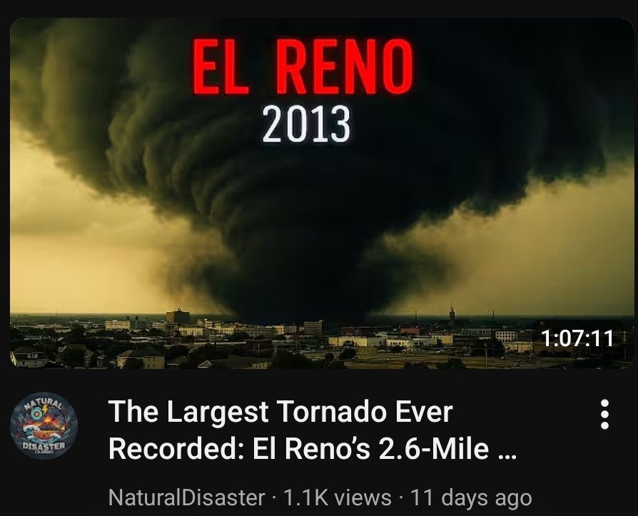 MRGLrisk's tweet photo. YouTube is over for tornado videos. Even Weatherbox now uses this thumbnail style and boring dispassionate rehashing to compete with AI slop. https://t.co/xsk12YFw98