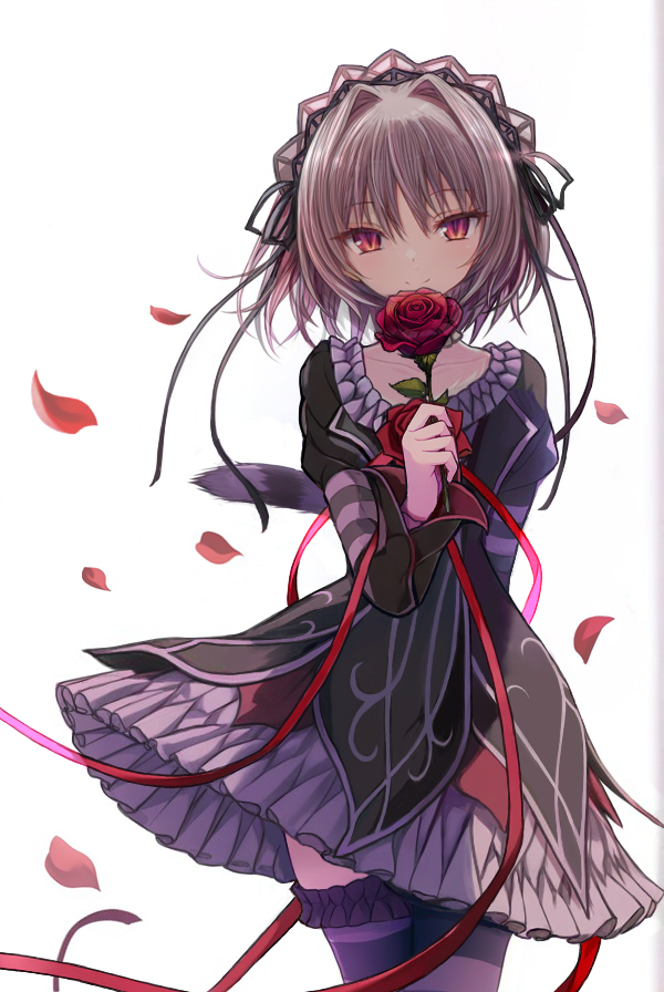 AngelBeats_EX's tweet photo. 楽園に 残された
最後の一輪
君と 花を 手折る
舞う 花弁に この想い のせて
───────────────────────────────
フォロワーが2000人を突破しました！
いつも本当にありがとうございます！(*/ω＼*)
#ハピメア 
#内藤舞亜 https://t.co/XS5dlA1spE