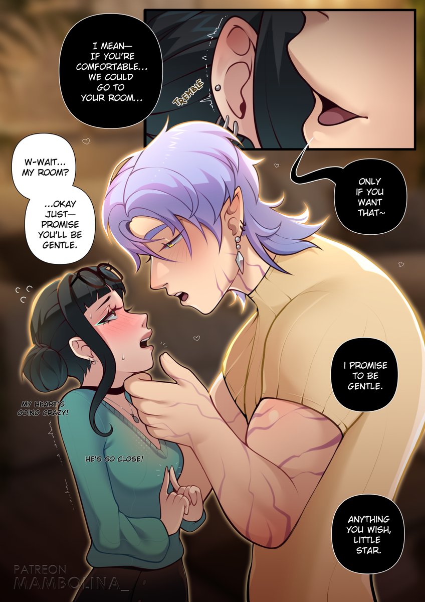 Zoey &amp; Mystery Saja 💋✨

I uncovered his eyes, nobody can blame me for this :3
#huntrix #KPOPDEMONHUNTERS