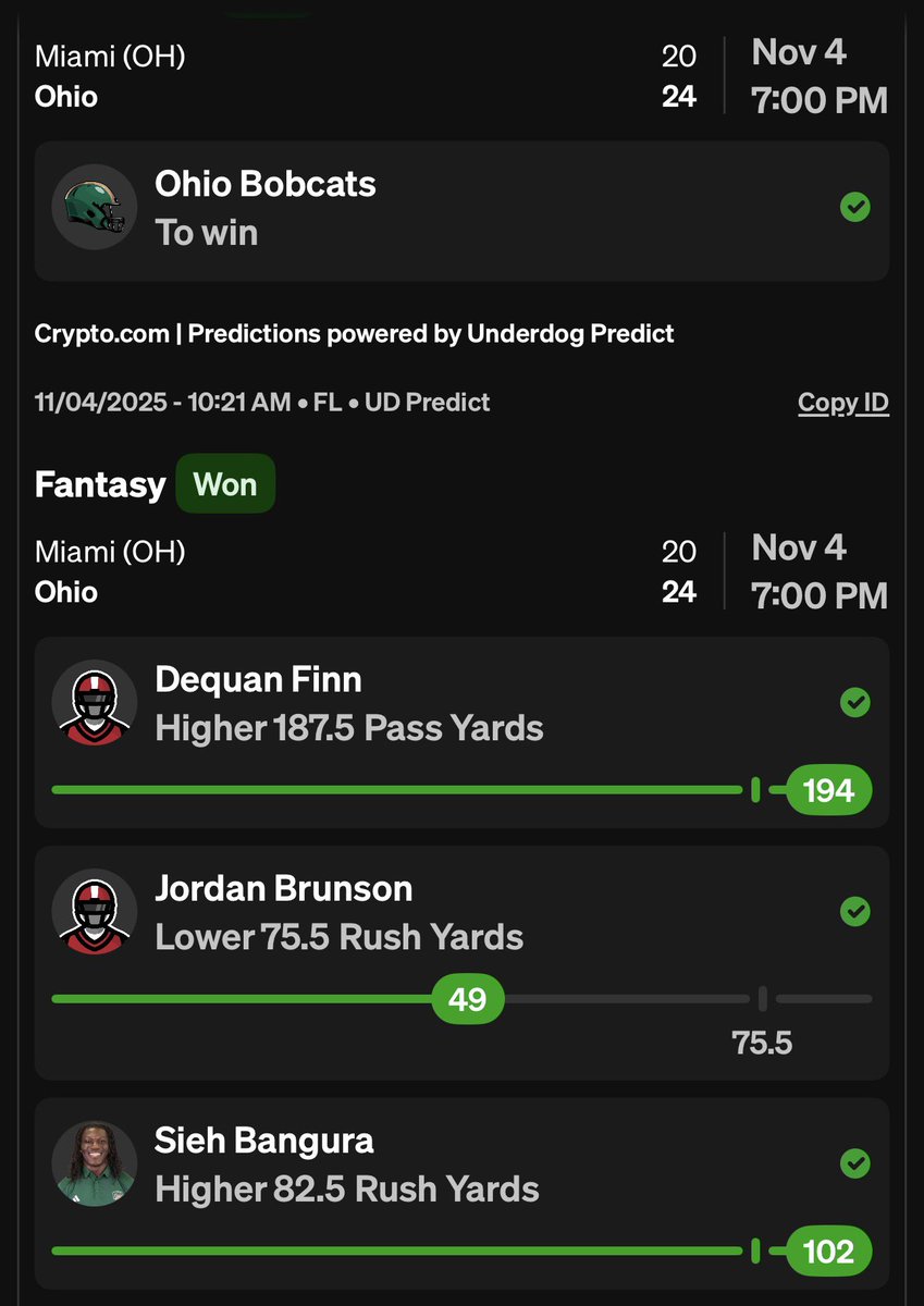 PropsSaturday's tweet image. MACtion is always good to us ‼️✅