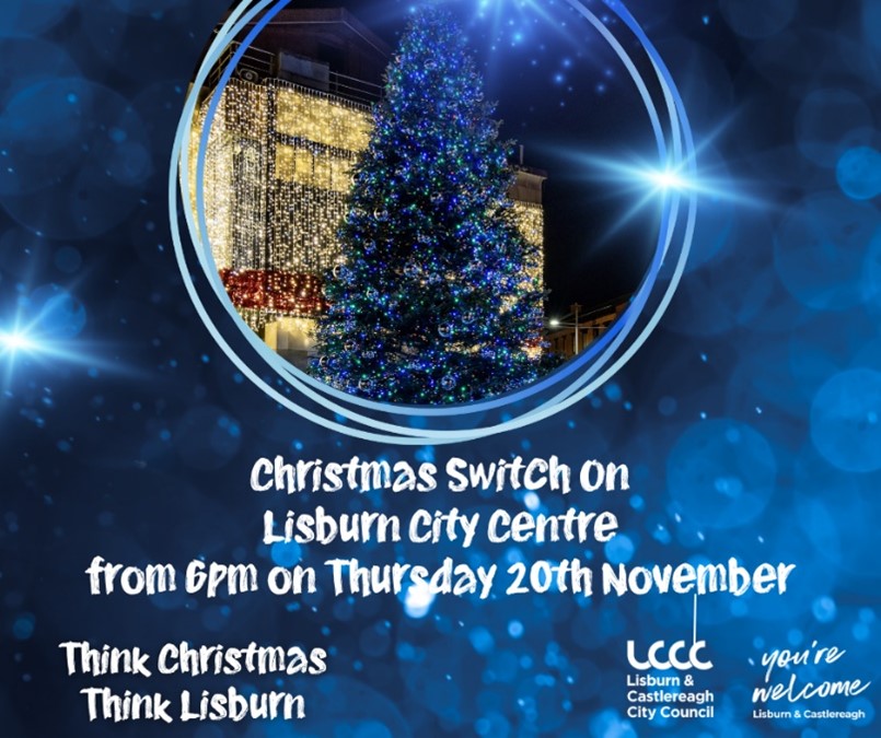 lisburnccc's tweet image. Don&apos;t forget pre-parade entertainment is from 6.00pm and please wrap up warm.
#LC_lovesChristmas