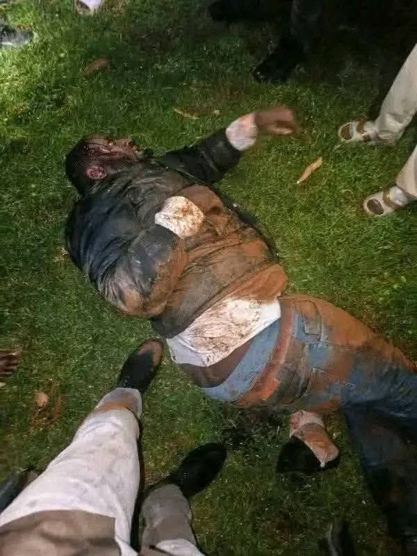 I told you. I'm informed he's survived but badly wounded 

Ken amepigwa kinyama na goons wa Sudi