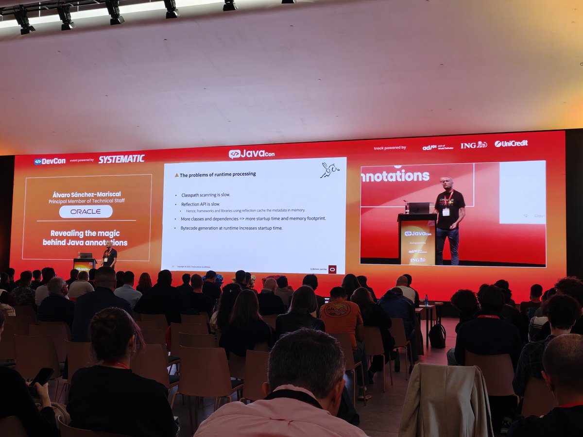 icougil's tweet image. Time for @alvaro_sanchez who is in the main #Java stage, sharing his session about #annotation processing at @DevTalksRo