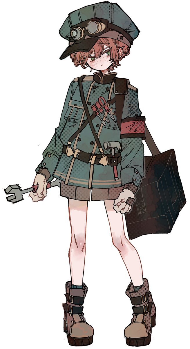 別名義で作ったキャラクター　デザインがすき🛠