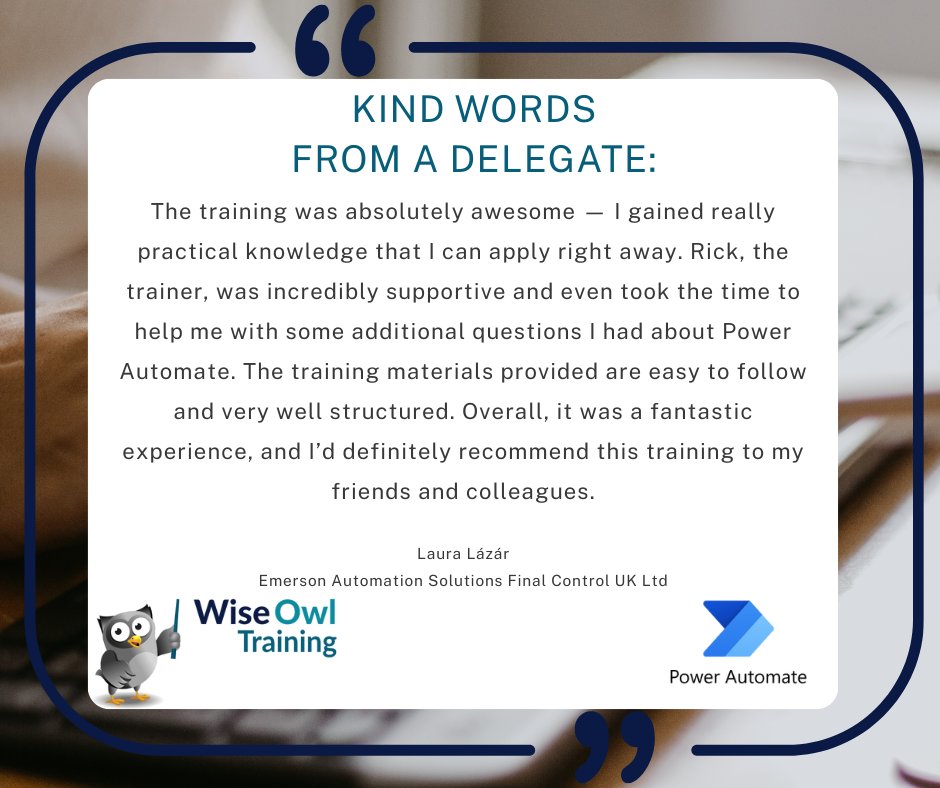 Wise Owl Training (@wiseowltraining) on Twitter photo 