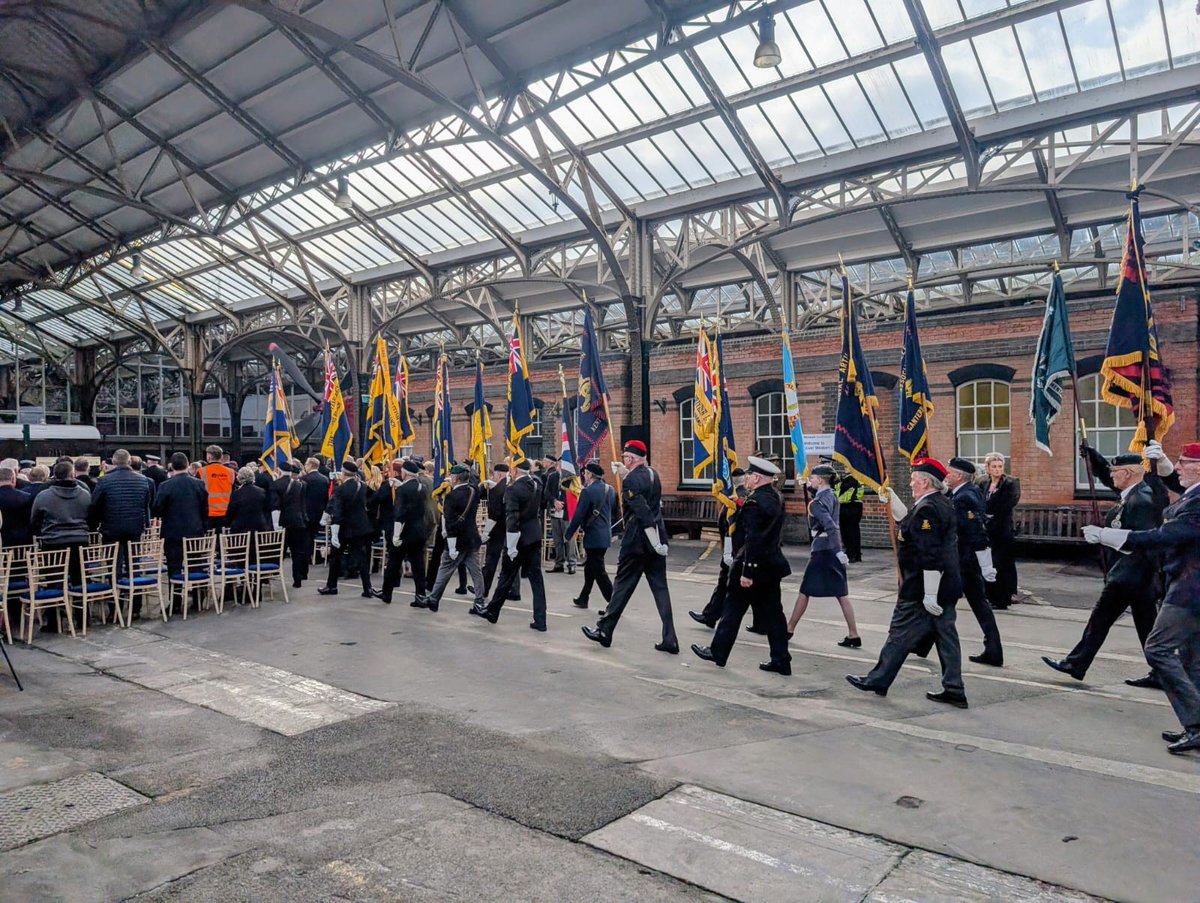 Se_Railway's tweet photo. A very special @Railway200 Remembrance service in partnership with @PortofDover and @KandESRailway #Railway200 #Remembrance https://t.co/cAIm7GQ3Md