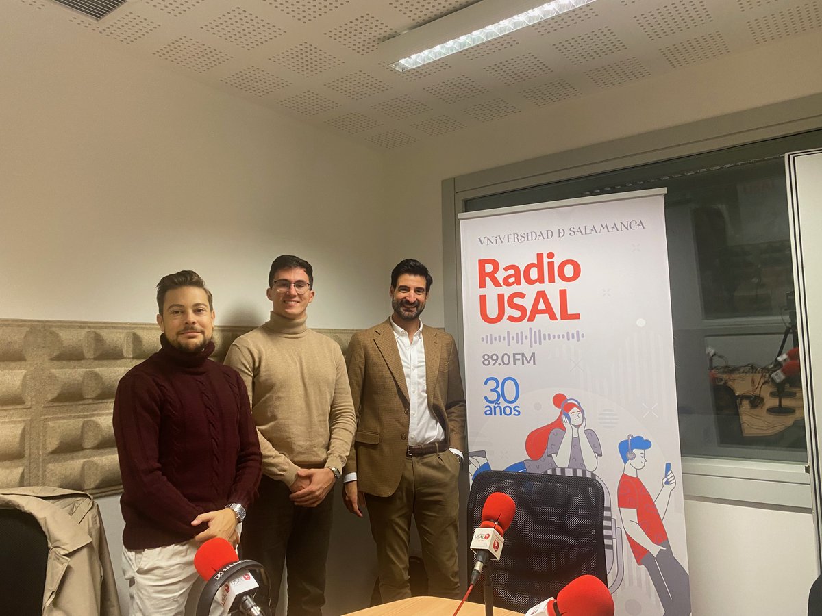 Legal Innova, primera Empresa Basada en el Conocimiento, reconocida por la <a href="/usal/">Universidad de Salamanca</a> . Entrevista en la radio a sus tres creadores: Juan Ignacio Leo, Pablo Mezquita y Alfonso González Briones. radio.usal.es/legal-innova-l…